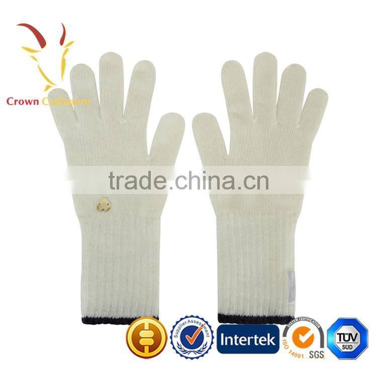 Cashmere Wool Cheap Knit Gloves Children Winter Knit Gloves