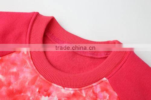 children printing long sleeve little girl sweater