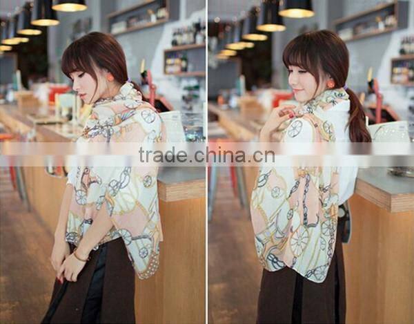 Cheap price new arrival 4 color choice design high quality chiffon material women's fashion hijab scarf