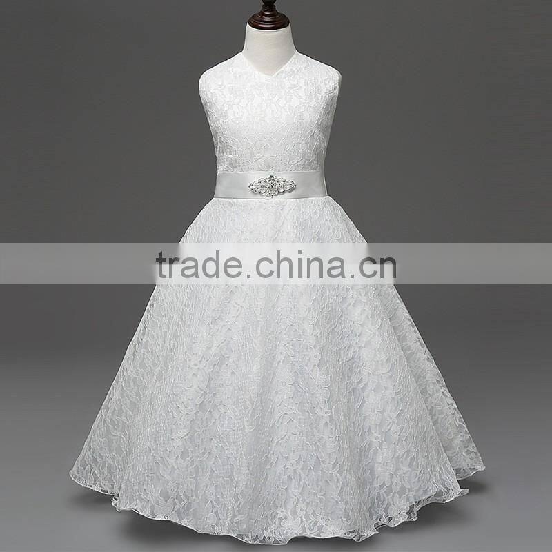 New Flower Girl Princess Dress Kid Party Pageant Wedding Dress