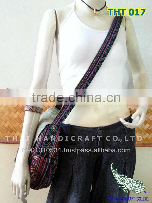 Thai Vintage HMONG woven fabrics shoulder bag handbag