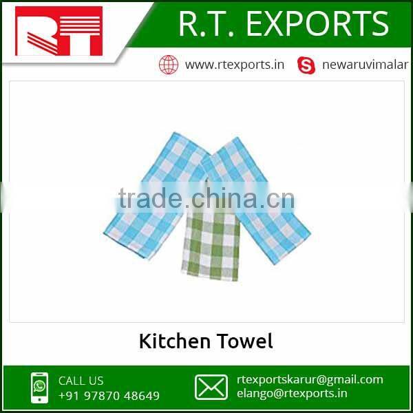 Wholesale 100%Organic Cotton White and Plain Dyed Canvas Kitchen Tea Towel in India