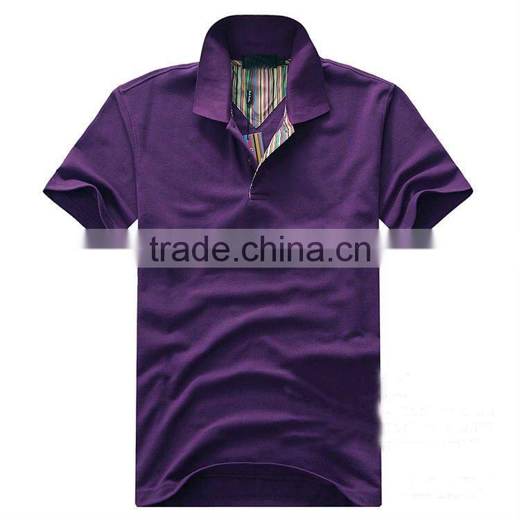 Light green color cotton pique polo t shirt for Great Man