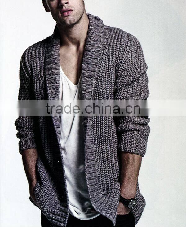 Custom sweater patterns man sweater long mens cardigan