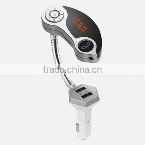 GT86 Car MP3 Dual USB MP3 MP3 Bluetooth Player/Design Of Double Charger For MP3 Player Wireless Bluetooth FM Transmitter