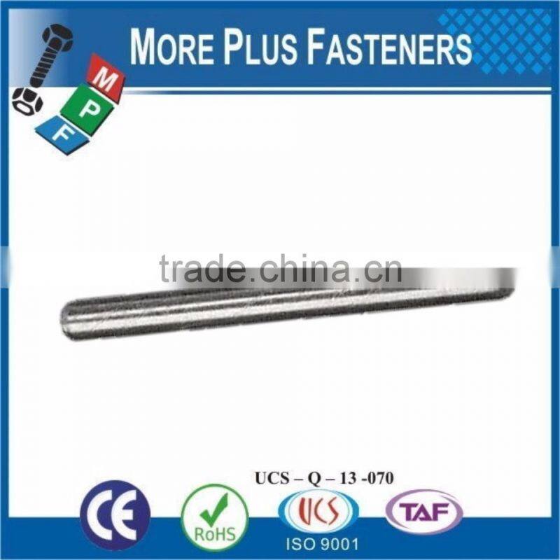 Made in Taiwan Metric Tapped Spring Stainless Steel Dowel Pin Plain Finish