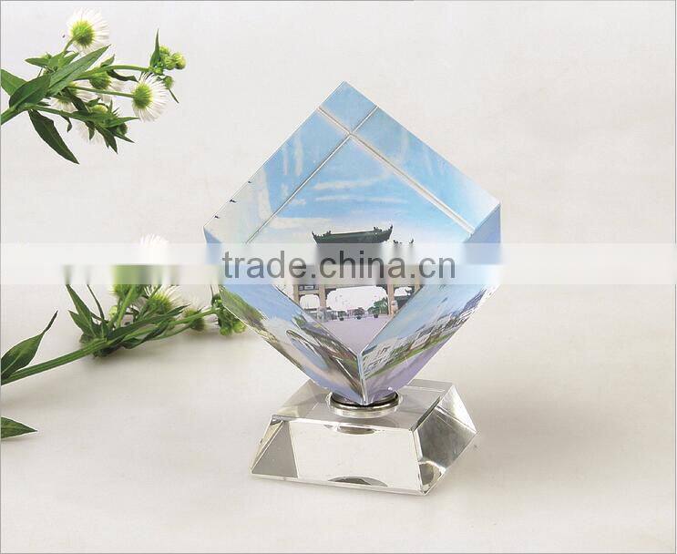 logo customized personalized crystal glass pictures graduation souvenir