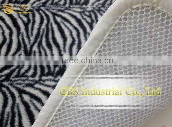 Super promotion gift 3D knit fabric car floor mat carpet tile