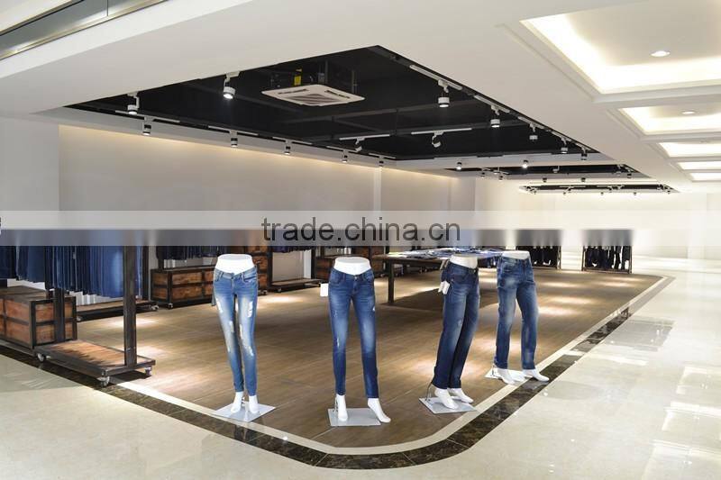 M0045E-1-B 10.6oz double layer cotton lycra denim jeans fabric