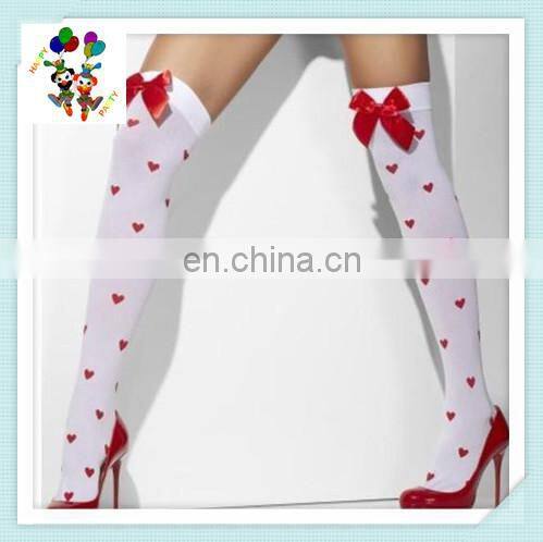 Fancy Dress Costume Accessory Hold Up Ladies Sexy Stockings with Bow HPC-1876