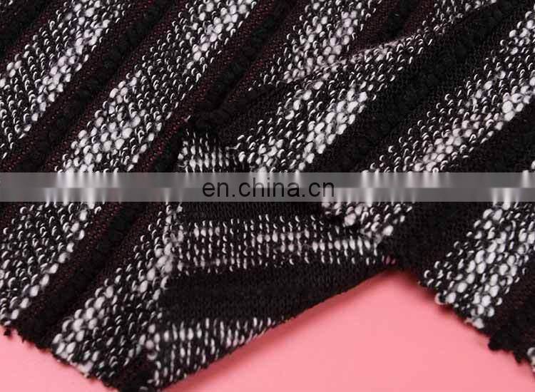 China Textile Factory price colorful dyed knitted fabric
