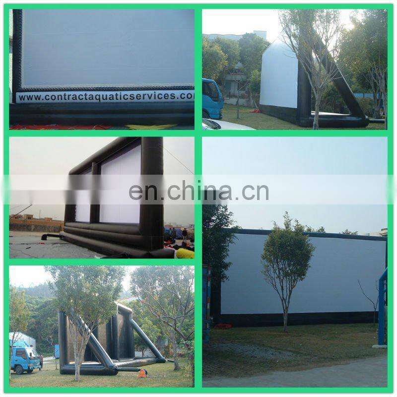 new style white inflatable movie screen, inflatable screen