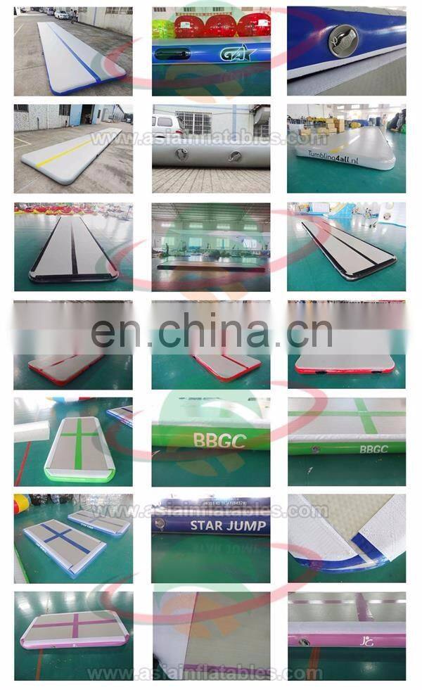 Water floating yoga air mat/ air block for gymnastic training