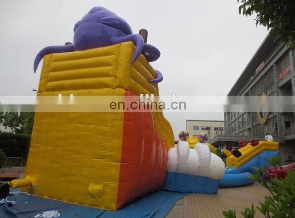 hotsale inflatable pool slide water park, inflatable water sports games W2014
