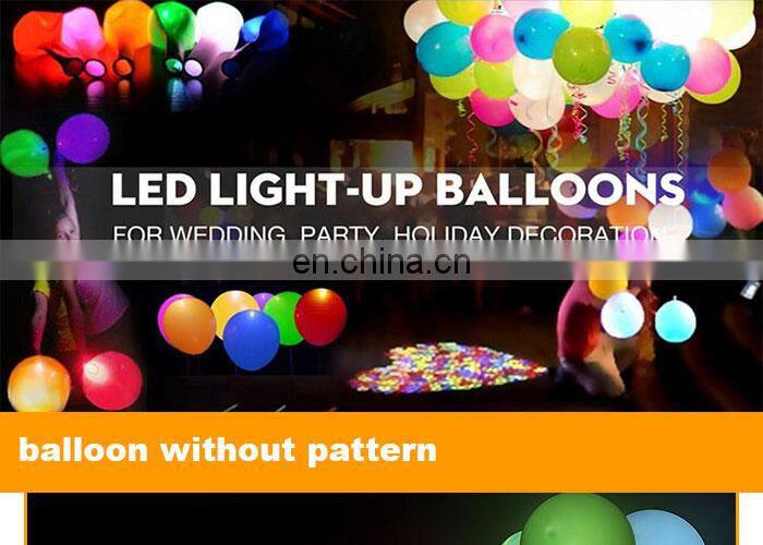 led balloon lighting up decorate party size 12 inch flashing led light balloon