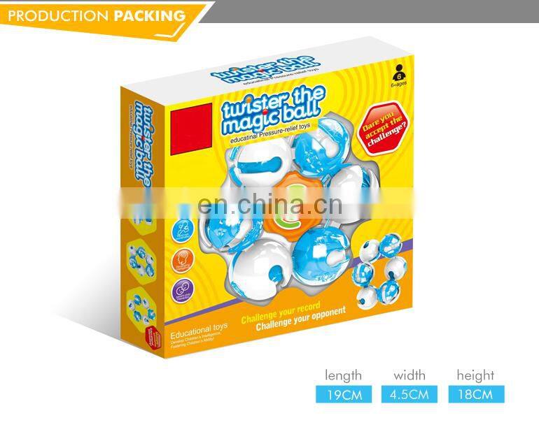 Newest plastic magic ball toy educational toys for kids