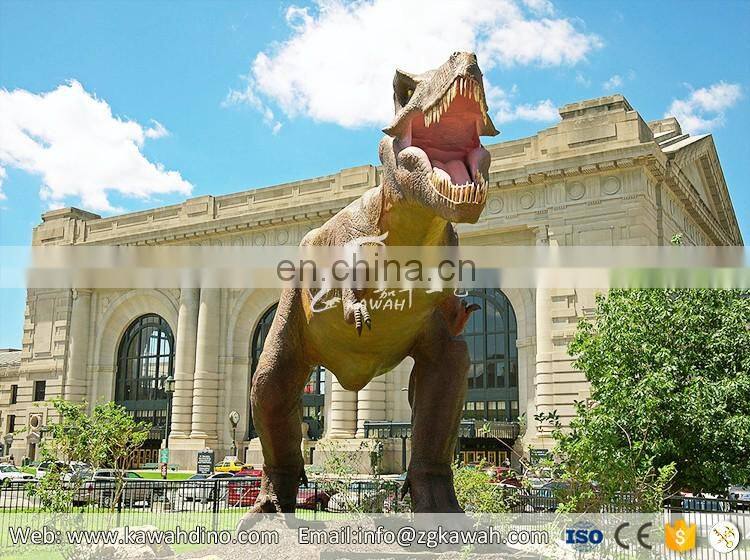 Kawah Customized Outdoor T-rex Lifelike Dinosaurio Animatronic