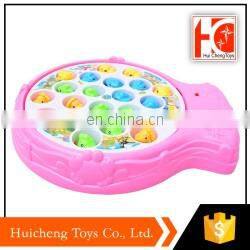 hot selling 2017 electric magnetic battery operated fishing game baby toy with music