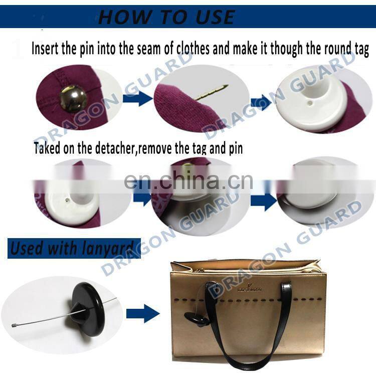 Dragon Guard Garment source tag Supermarket EAS tag (CE/ISO)