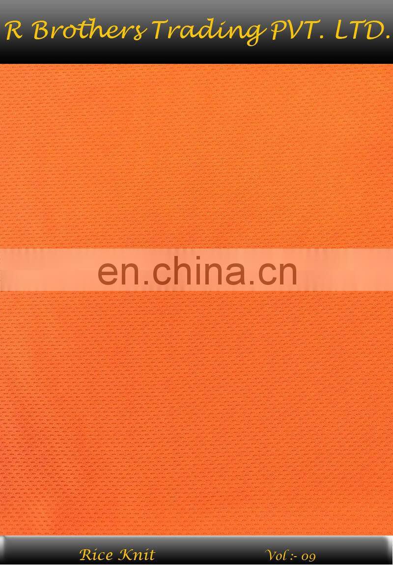 100% polyester interlock knitted fabric
