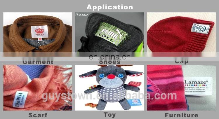 Customized personalized fabric labels for clothing with high quality