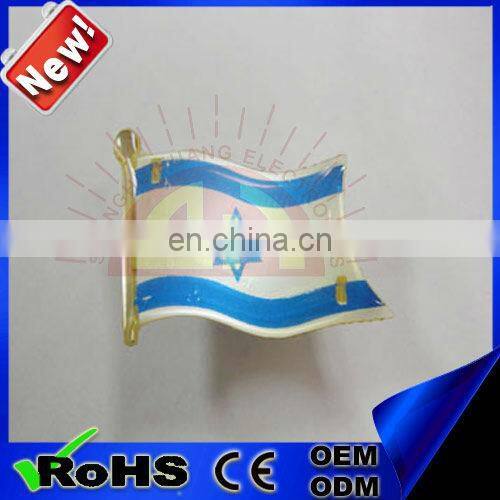 hot selling hot selling flag led flashing pins for all countries all over the world
