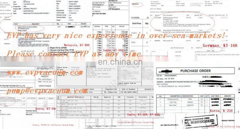 1.1 KW 2 KW 3 KW 5 KW 7.5 KW 9 KW 11 KW Oil diffusion vacuum pump