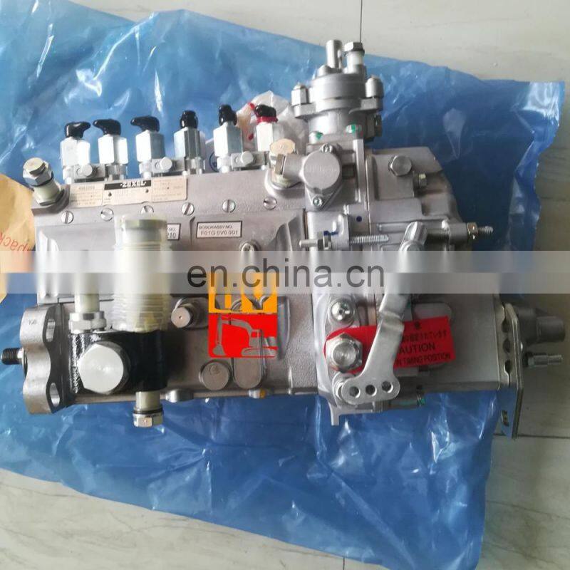 diesel pump 6738-71-1210 fuel pump for 6d102 from Jining Qianyu company