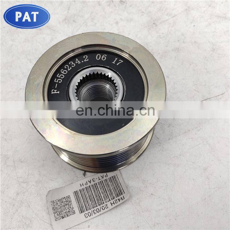 PAT Alternator Clutch Pulley F-556234.2 / 51383490AA / 53034049AA / 04801475AA For Land Rover Range Rover Evoque