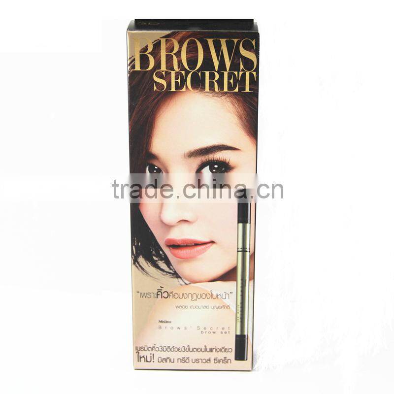 Waterproof eyebrow pencil permanent eyebrow pencil cosmetic art eyebrow pencil