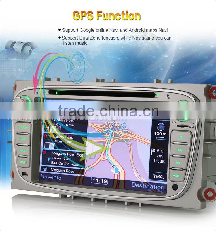 Erisin ES2608F 7" All-in-One Design for C/S-MAX Android 4.4.4 Car DVD