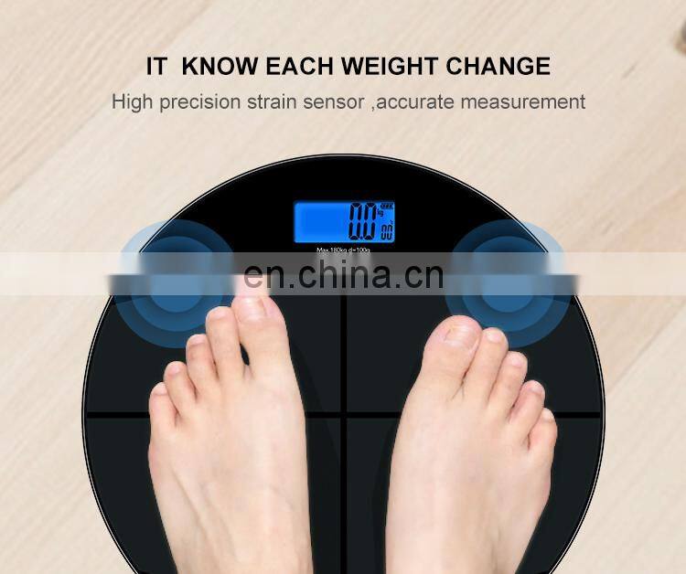 Electronic Digital Scale Bathroom Measuring Body Scales With CE Certification