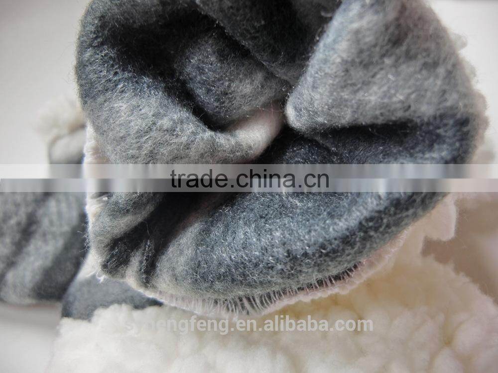 2016 fingerless warm women gloves with fur