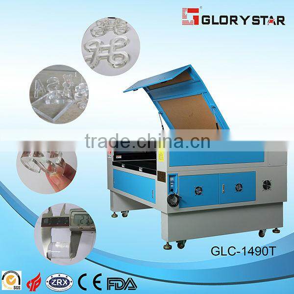 9060/1080/1290/1490/1610/1680 two laser cutting head 80watt 100watt 130watt acrylic cutter machine laser cutting plexiglass