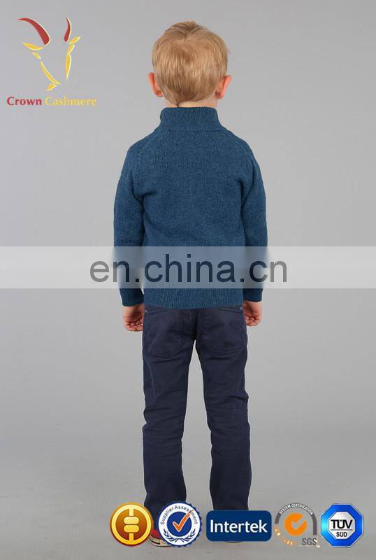 Winter Handmade Wool Children Sweater Design for Boys