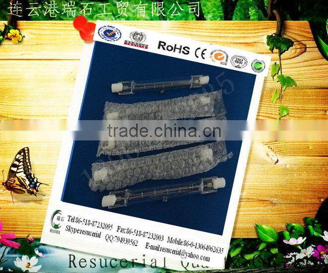 Good quality hot sale halogen infrared heating lamps 800w