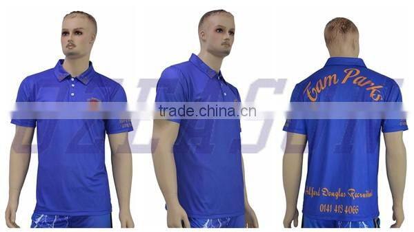 100% Cotton Custom Polo Shirts With Embroidery Logo