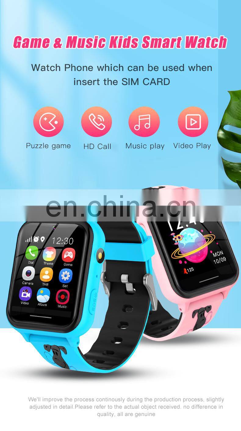 1.54 inch big touch screen high resolution camera kids game watch smart sim card 2g gsm smartwatches