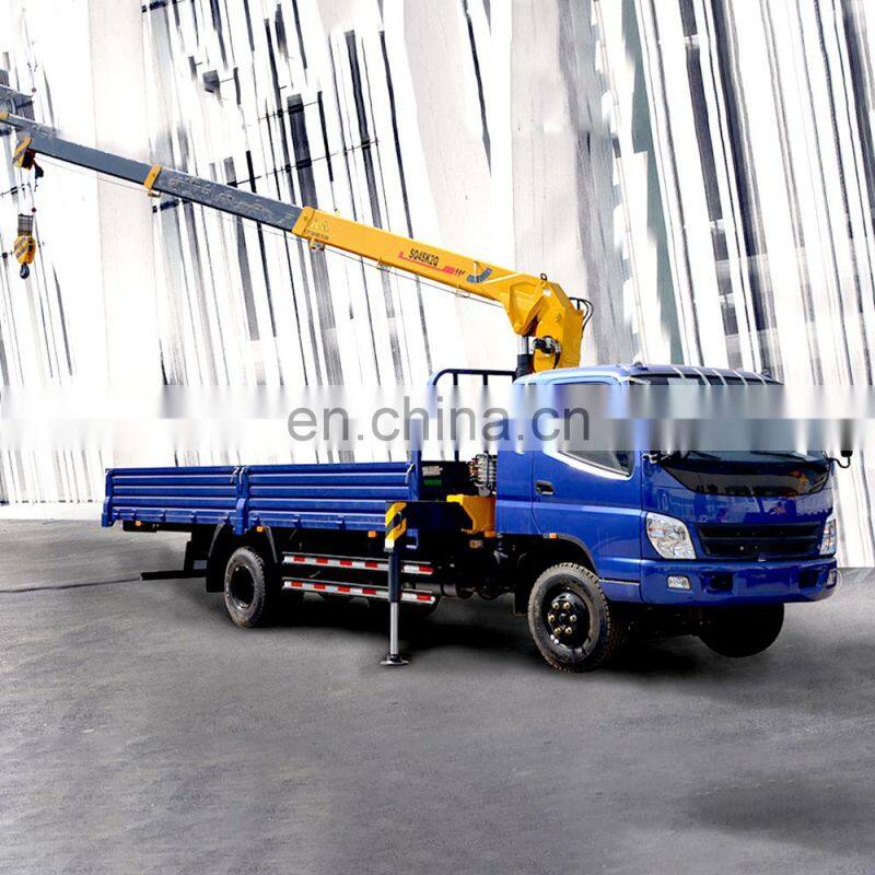 SQ6.3ZK3Q 5ton Mini truck mounted crane tractor mounted crane for sale