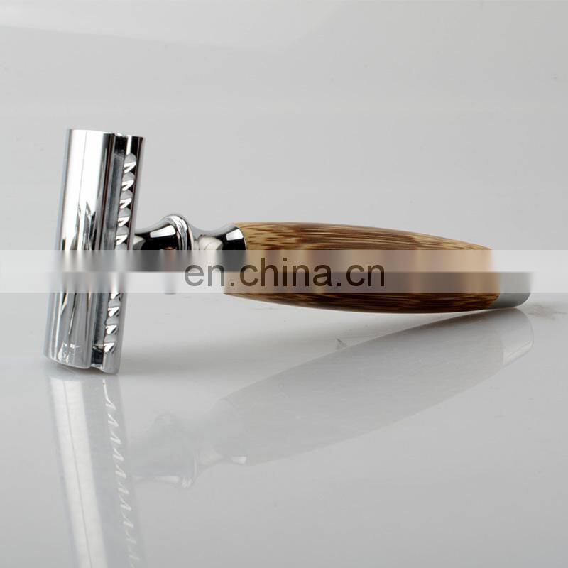 Father Gift Bamboo Shaving Barber Safety Razor