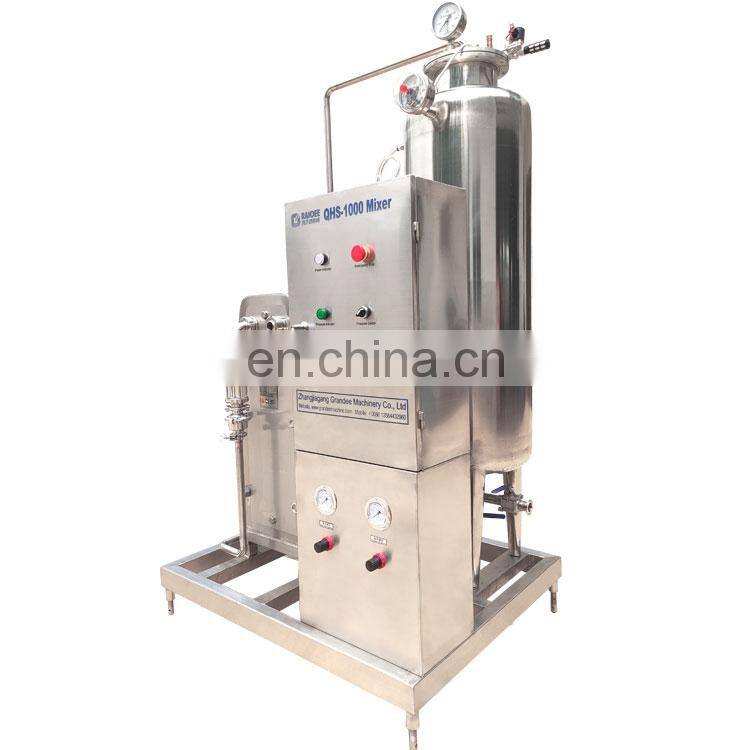 Carbonated drink mixer processing machine water CO2 mixer beverage mixing machine