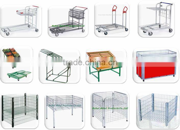 Factory direct sale metal hand trolley for shop/market(RHB-90C)
