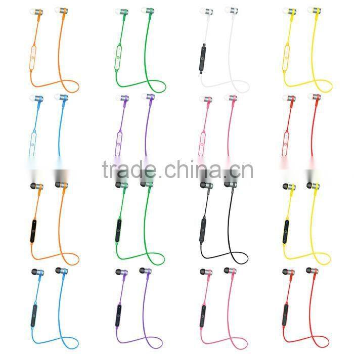 2016 Alibaba Hot Sell Portable Bluetooth Headphone Wireless Earphone Cheapest Sport Wireless Bluetooth Earphone