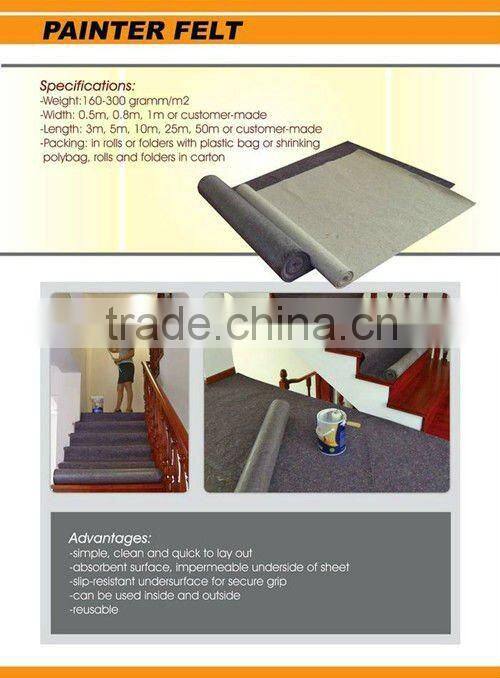 factories fabrics/paint felt