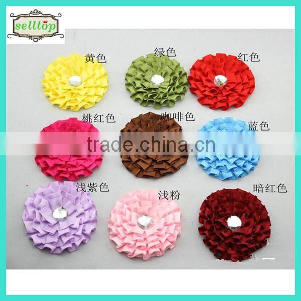 Cheaper hot sale 9cm ribbon flower machine