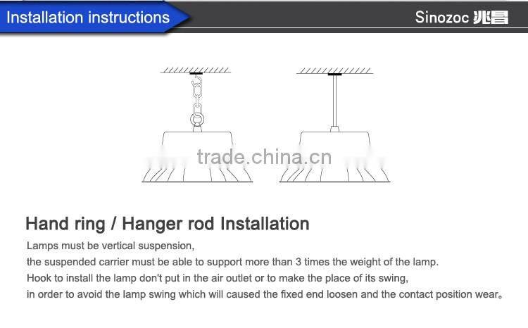 Sinozoc Good quality hot selling led high bay light housing led highbay lights low bay lights 30w/50w