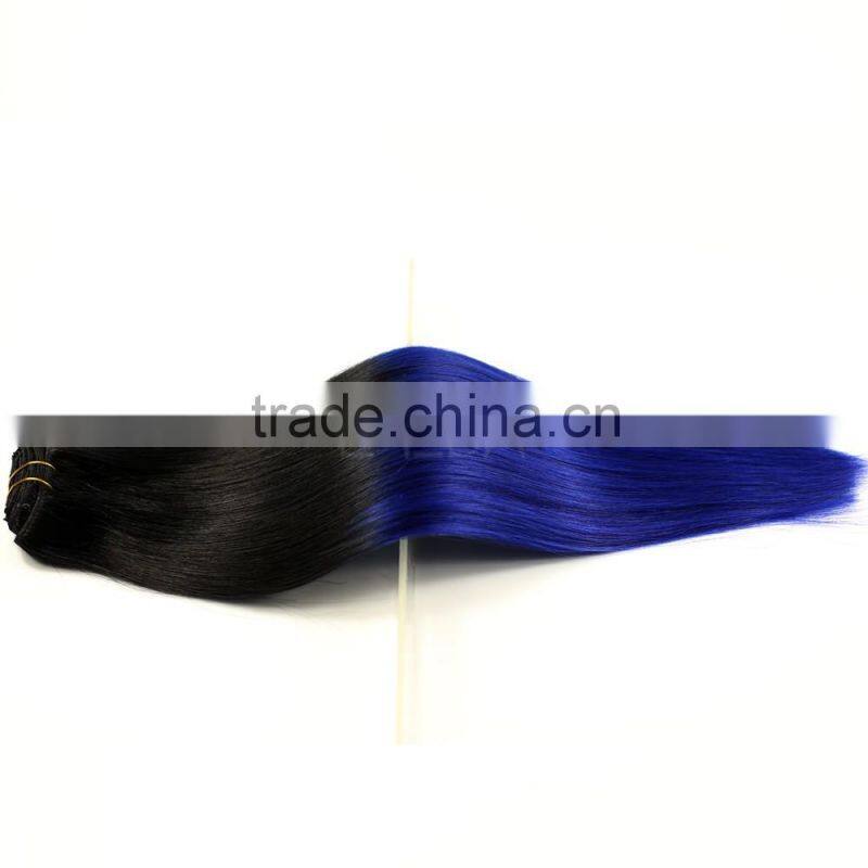 160g 180g 220g 260g full head human remy hair blond clip in hair weaves