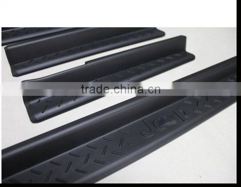 Auto Accessories Parts door sills scuff plate For Jeep Wrangler Jk door sill 4*4 auto accessories