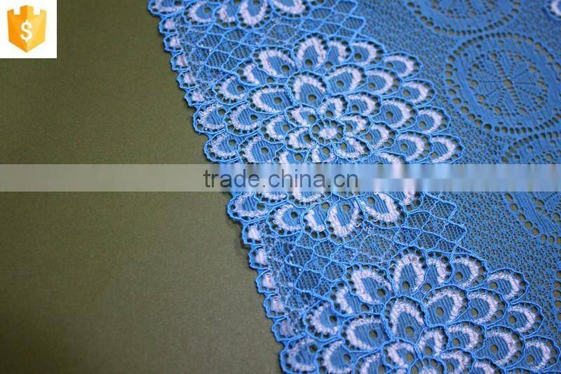 special design best quality breathable stretch french lace fabric for underwear bra