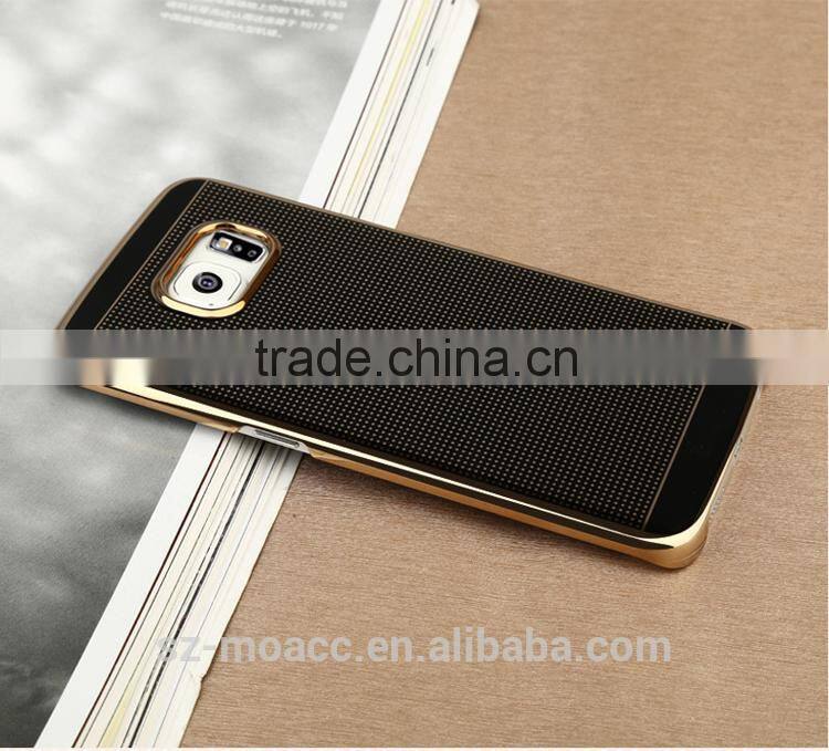 Fashion slim electroplating pc hard case for samsung galaxy s6